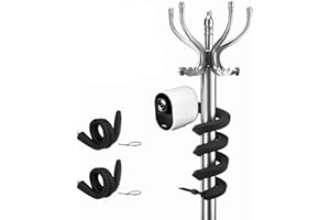 HOLACA Flexible Twist Security Camera Mount, Compatible with Wyze Cam Outdoor Camera,Arlo Essential, Arlo Pro 3 Pro 4 Pro 2, 