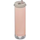 Klean Kanteen 20oz TKWide Insulated Water Bottle with Twist Cap - Peach Parfait