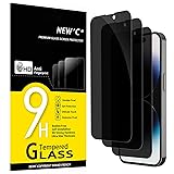 NEW'C 3 Pack Privacy Screen Protector for iPhone 14