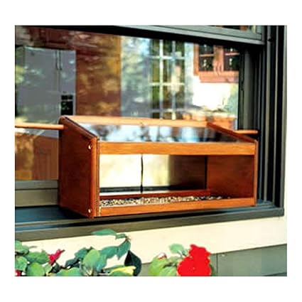 Coveside 25900 Windowsill Feeder With Mirror Amazon Co Uk Pet