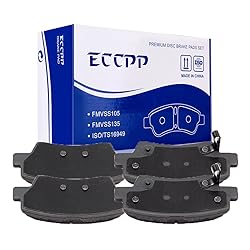 cciyu D1445 Rear Ceramic Disc Brake Pads Kit For