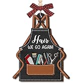 Hairstylist Christmas Ornament 2025 - Hair Ornaments for Women, Funny Christmas Ornaments for Tree Decor, Unique Barber Gifts for Men, Cosmetology Gifts for Salon Owner Hairdresser and Beautician