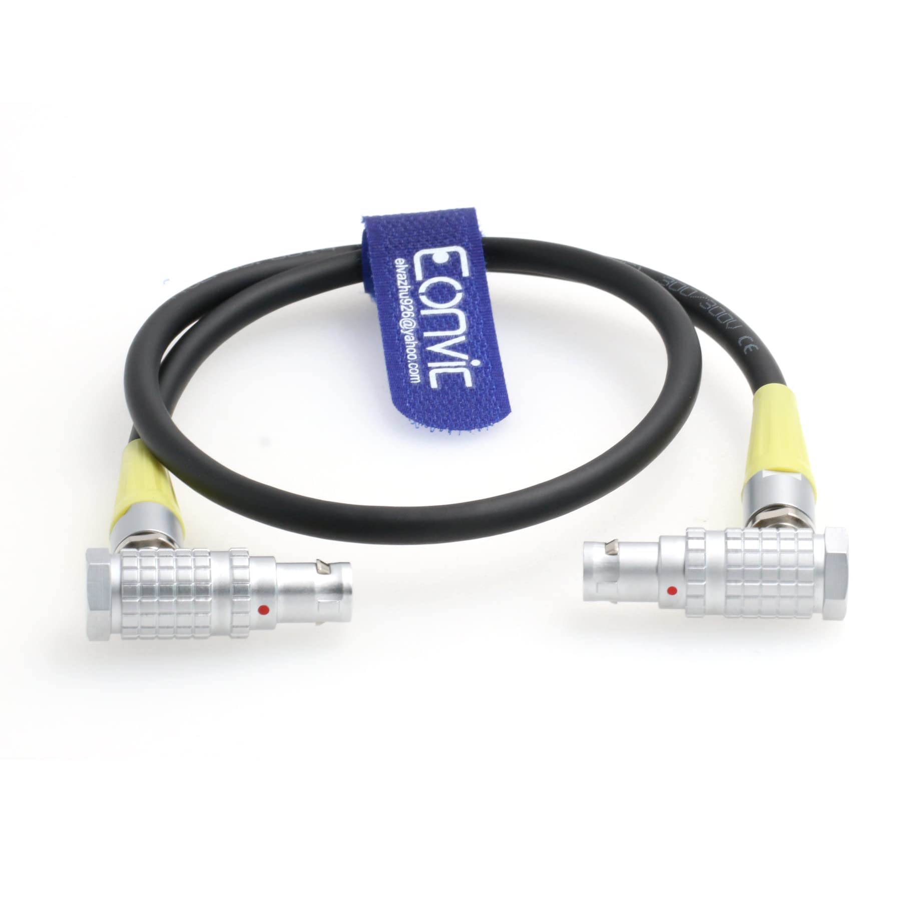 Eonvic 1B 7 pin to Straight Preston FIZ MDR Bartech Digltal Motor Cable (Right Angle 7Pin Cable)