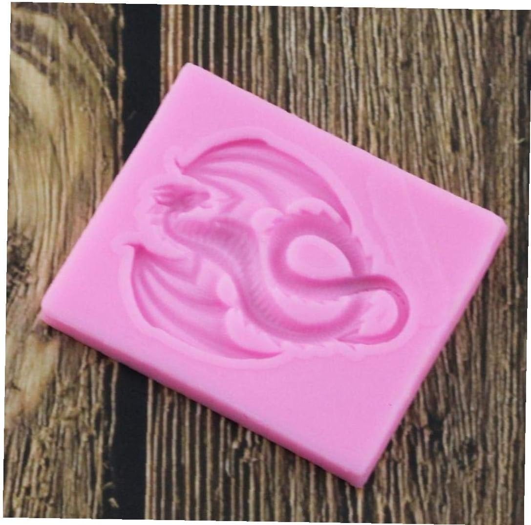 3d Animal Dragon De Qualite Alimentaire Moule En Silicone Savon Glacon Moule Chocolat Bonbons Fondant Tourteau Outil Moules A Bonbons Et Chocolat Patisserie Napravi Rs