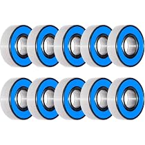 FastEddy Bearings 9x20x6 Rubber Sealed Bearings 699-2RS – 10 Pack For RC, Bikes, Robotics & More