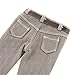 1/6th Men's Black Vest Grey Jeans Belts Fit for 12