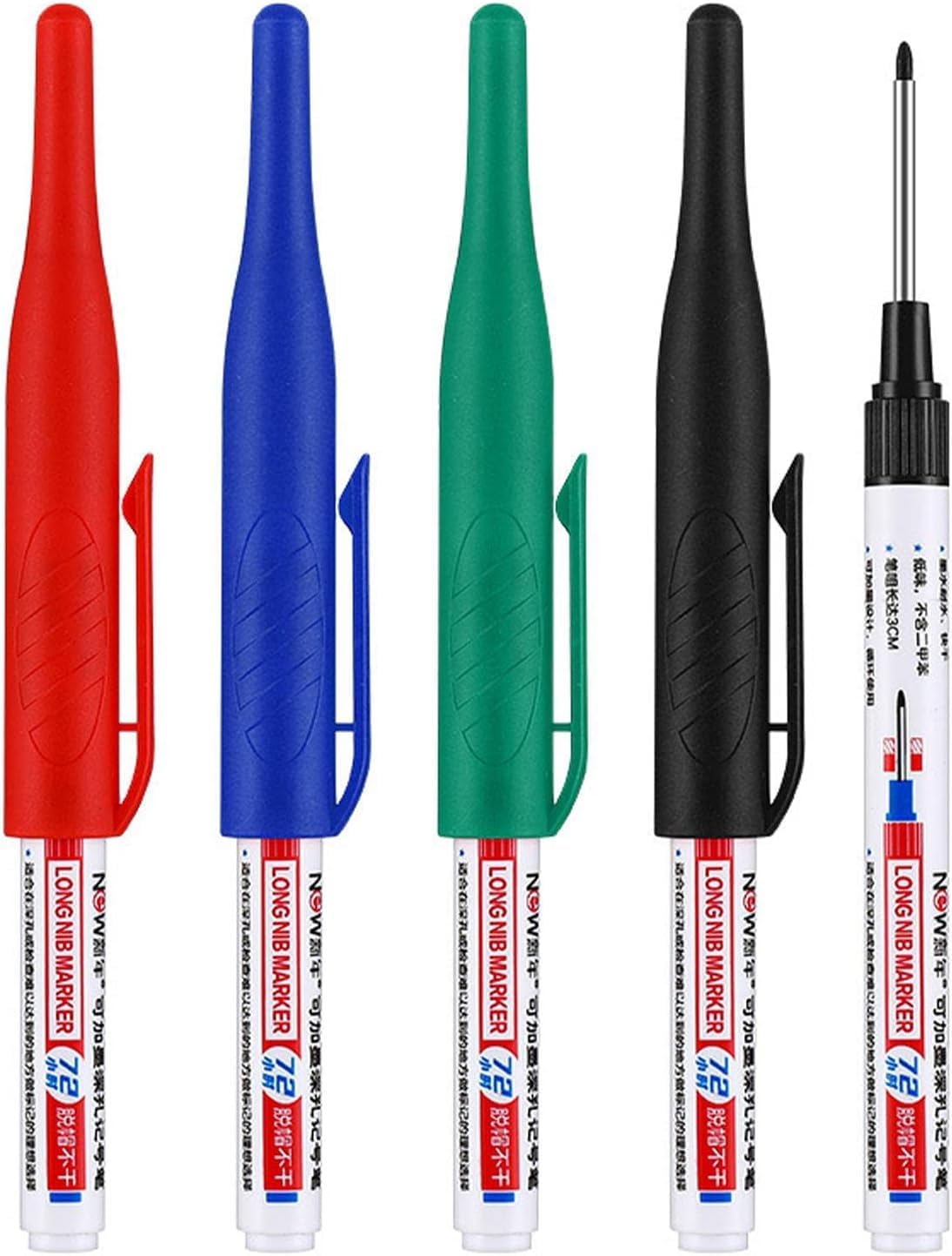 Juroicessry 4 Pcs Multi Purpose Deep Hole Marker