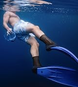 Summshall 3mm Neoprene Socks Waterproof Anti Slip Warmth for Diving Snorkeling view 2