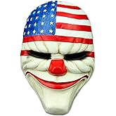 King Ma Payday2 Unisex Cosplay Mask Halloween Costumes