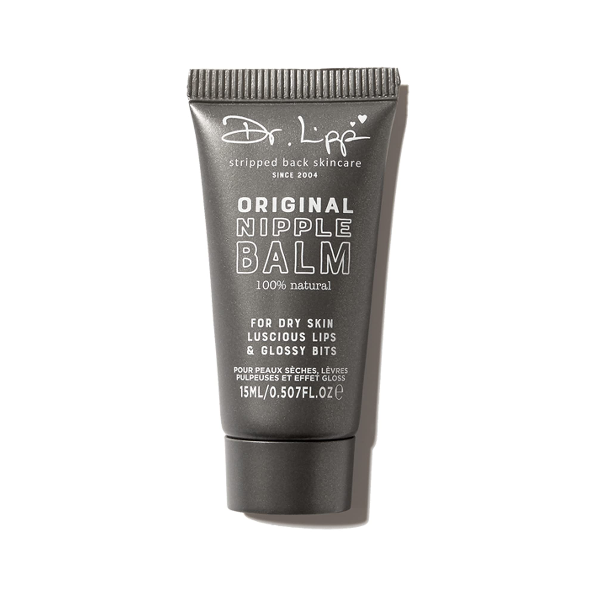 DR. LIPP, Original Multi Balm – 10-in-ONE. Lips, Nips & Glossy Bits… 100% Natural. Where you apply it is your business… 15ml