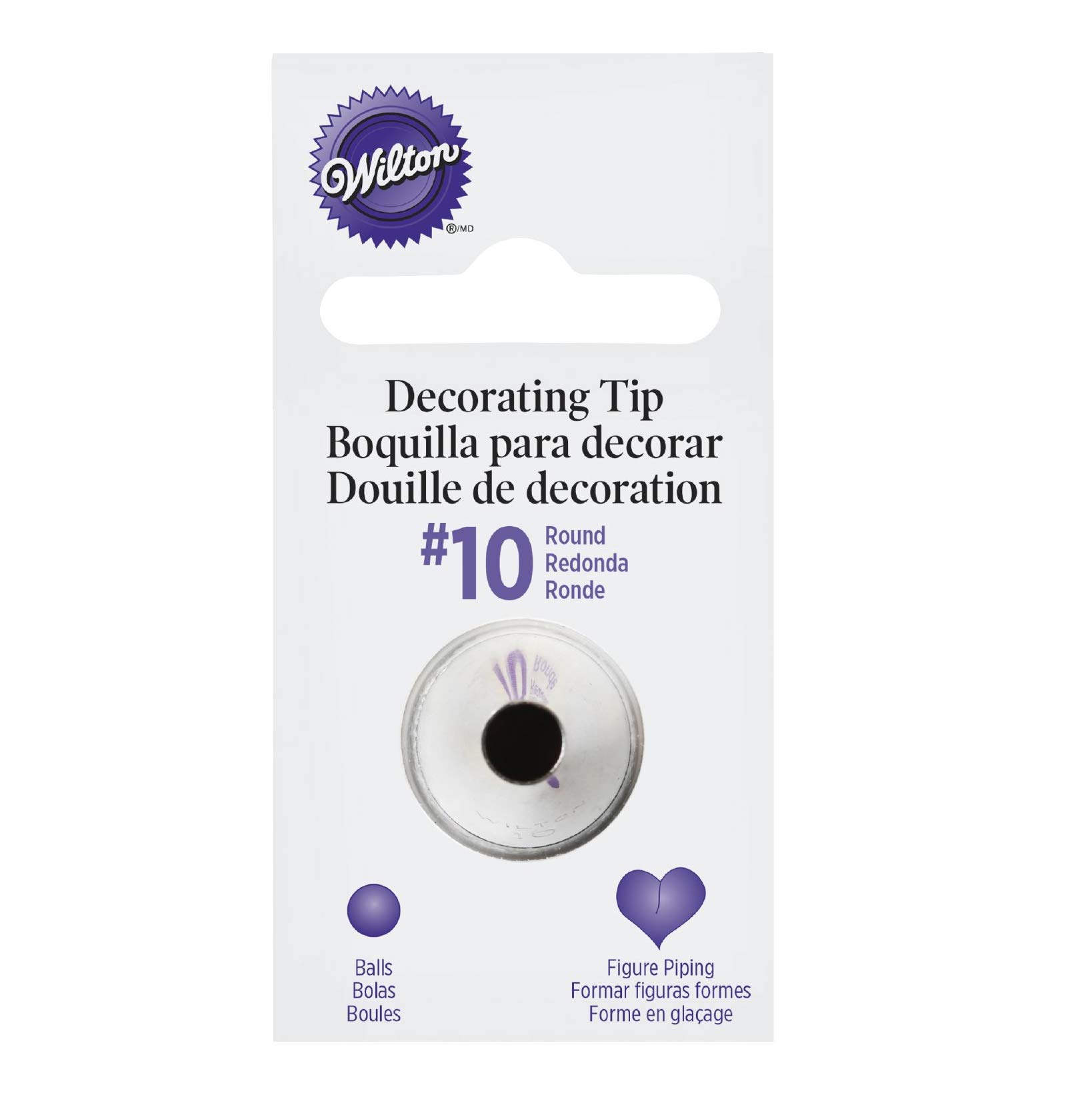 Wilton Round Cake Decorating Tip 10