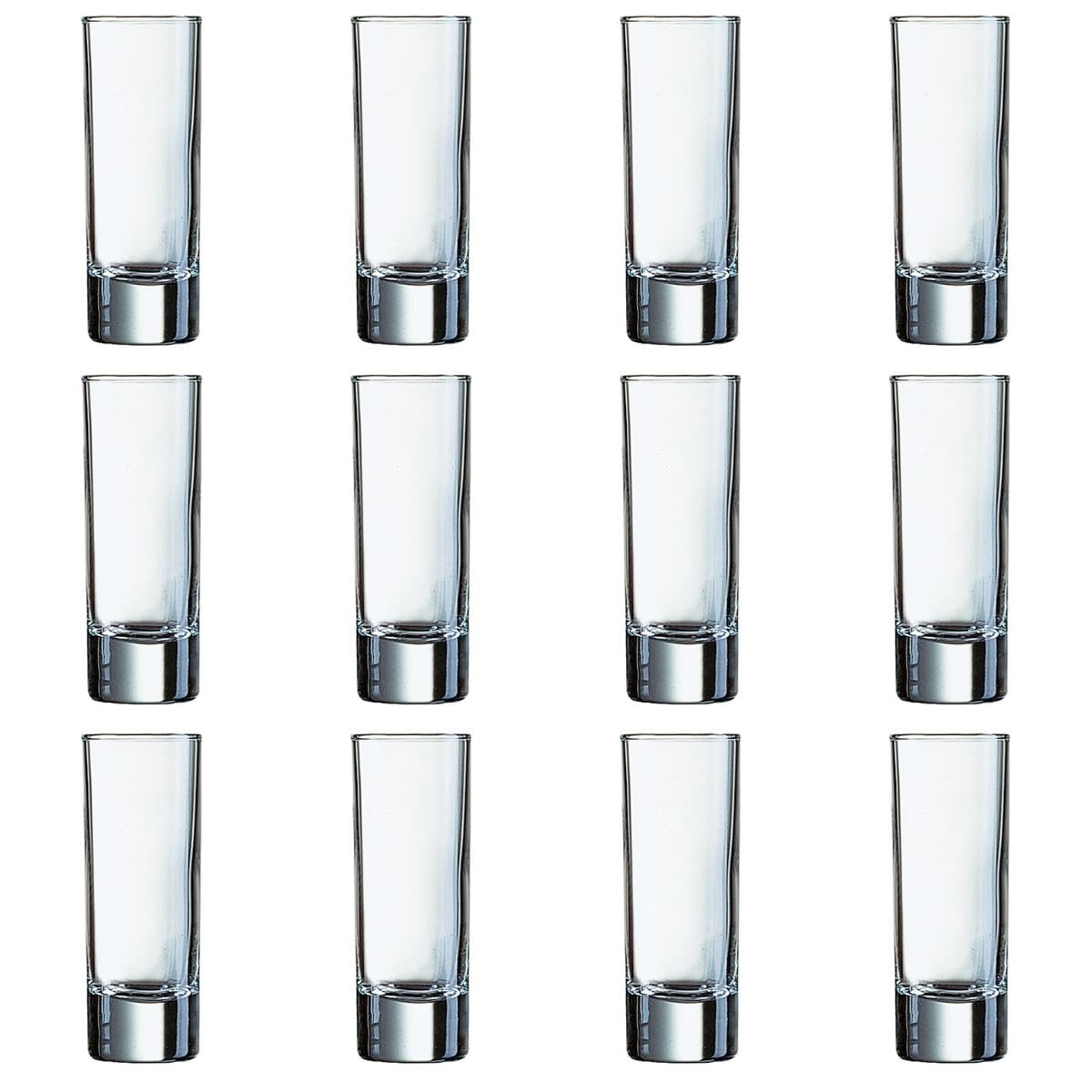 Arcoroc 12365 Shot Glass Island 6cl, without filling mark, 12 Glasses