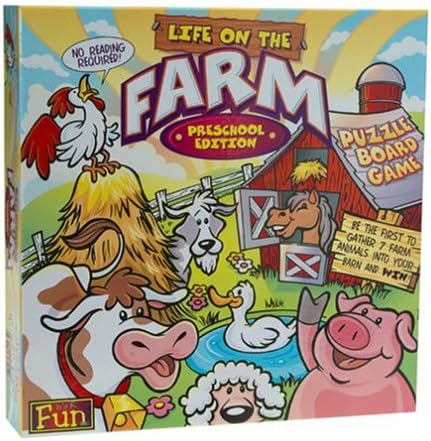 Life on the Farm Board Game - Preschool Edition