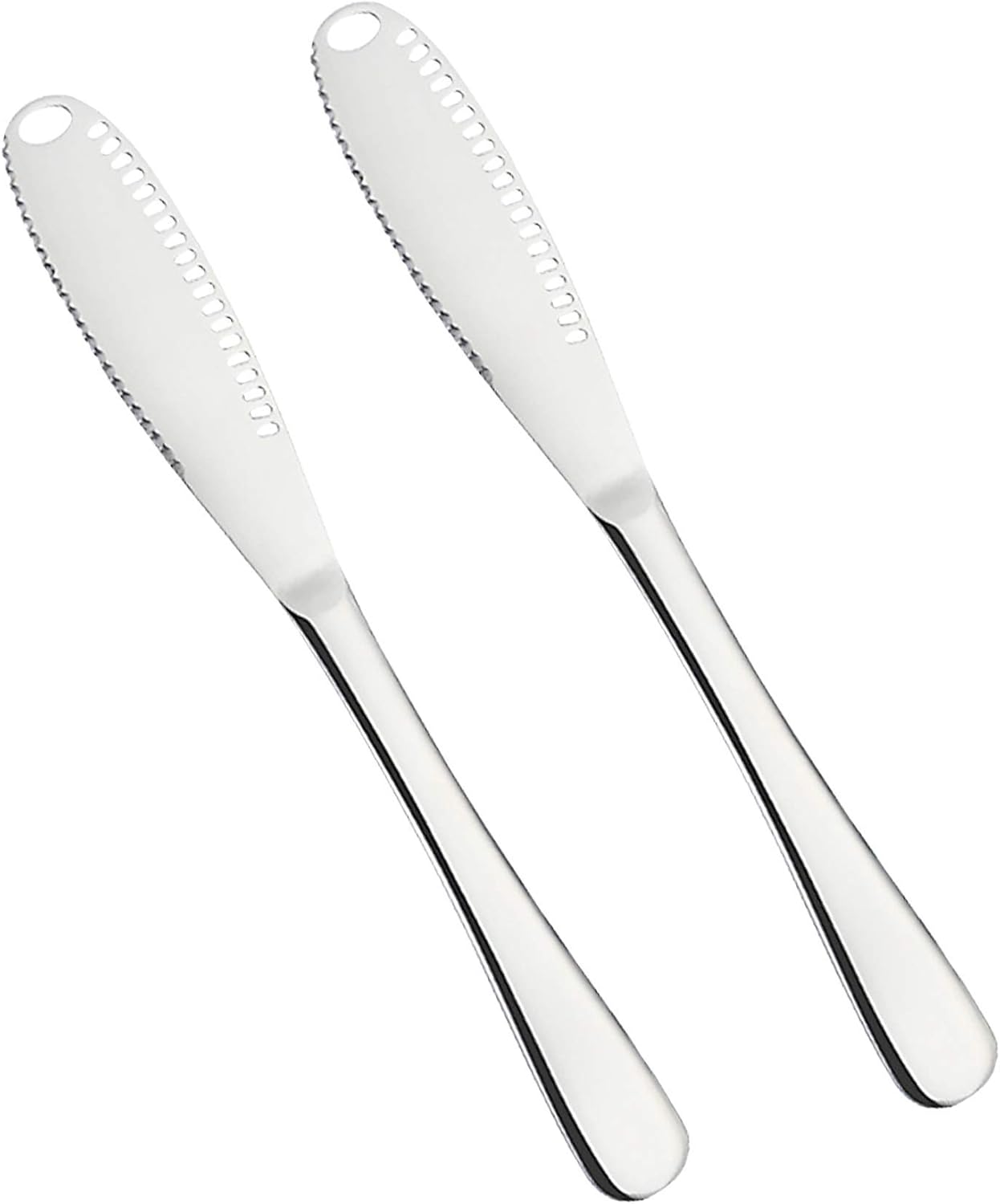 Butter Knife,Spreader Knife Set of 2, Butter Spreader Stainless Steel