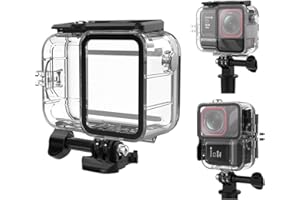 KETOPKIN Horizontal and Vertical Shooting Dive Case for Insta360 Ace Pro 2 Camera,Underwater 45M/148FT Waterproof Case with Quick Release Mount