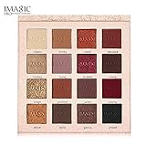 Waterproof Eyeshadow Palette Hosamtel Pro Makeup 16 Colors Glitter Matt Eye Shadow Powder Set