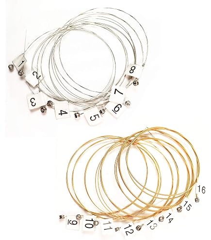 12 Chevilles Métalliques Pour Lyre/harpe - Clous De Fixation Cordes, Pièces De Rechange Professionnelles