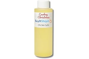 Buyitshipit - Cowboy Christmas Fragrance from Our Holiday Collection - Perfect for Adding Aroma to Freshies, Candles, Soaps, and Diffusers - 4 Ounces