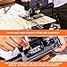 TACKLIFE Classic 5.0 Amp 3000SPM Jigsaw, Adjustable Speed (1-6 dial) & Bevel Angle (0°-45°), 118-inch Cord Length, Pure Copper Motor, Dust Extractor, Rip Fence - PJS03A