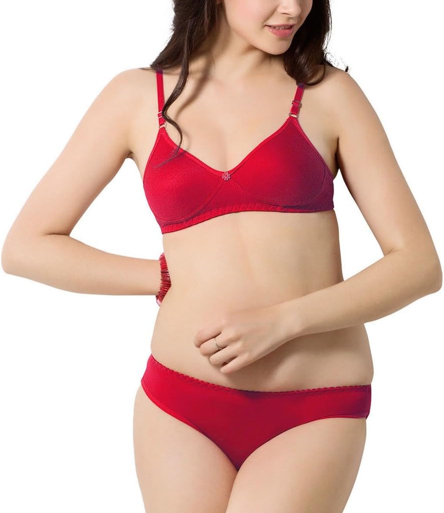 SIMONI Non-Wired Bra & Panty Set
