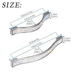 SAVORI Drawer Pulls Handle Bling Crystal Dresser
