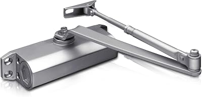 XFORT Adjustable Overhead Door Closer Up to 60kg Capacity