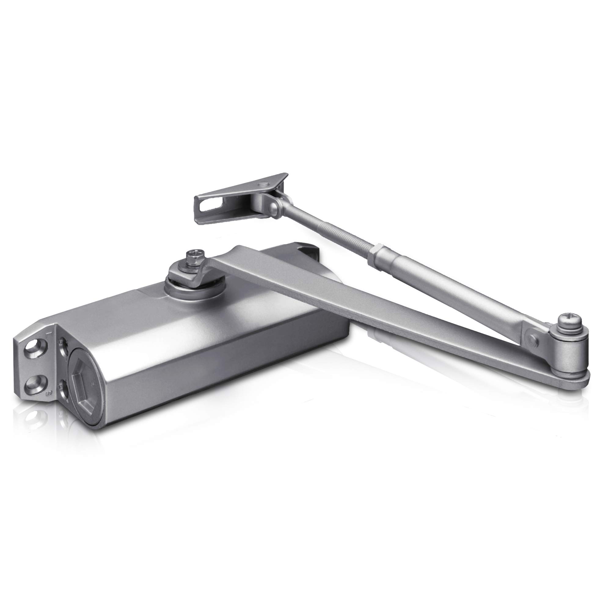 XFORT Adjustable Overhead Door Closer - Up to 60kg Capacity