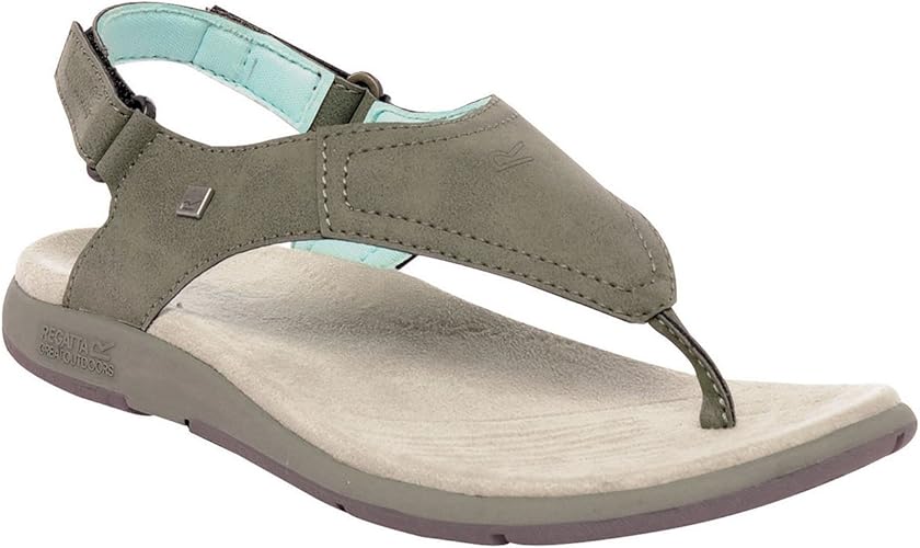 Amazon.com | Regatta Women's Trailrider Life Walking Sandals 7.5 US Light Clove/Mint Green 