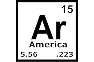GENERIC Second Amendment Gun Rights AR Periodic Table Element NRA Sticker 3 Inch Decal