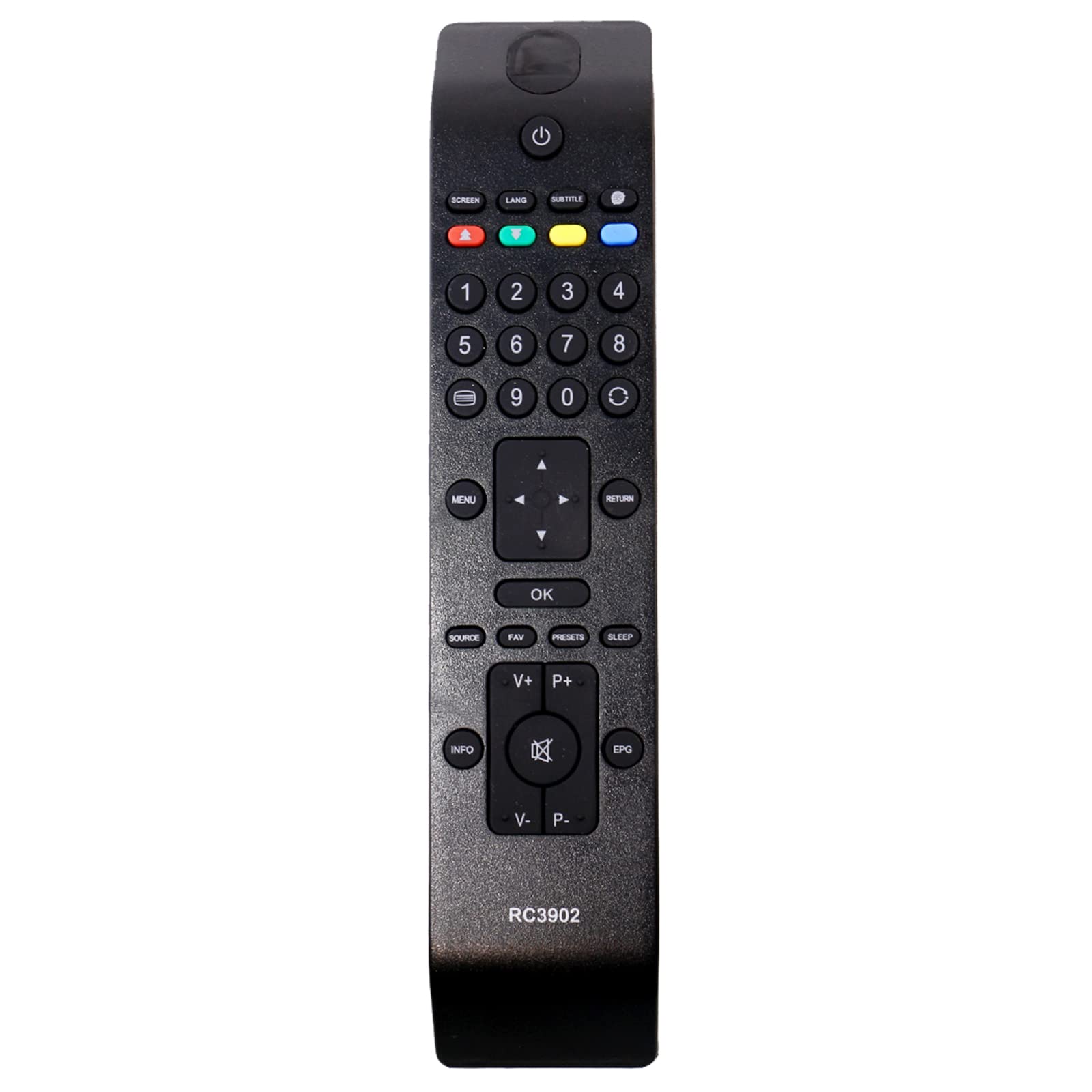 Replacement Remote Control RC3902 Fit for Hitachi Colour TV 40HXC06U 32HXC05U 40HXC06U L26HN04U L32VK05U L42VK05U L42VK04U L32VK06U L42VK06U L46VF04U
