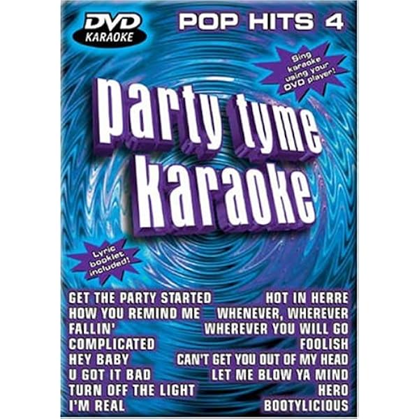 Amazon.com: Party Tyme Karaoke: Pop Hits, Vol. 3 [DVD