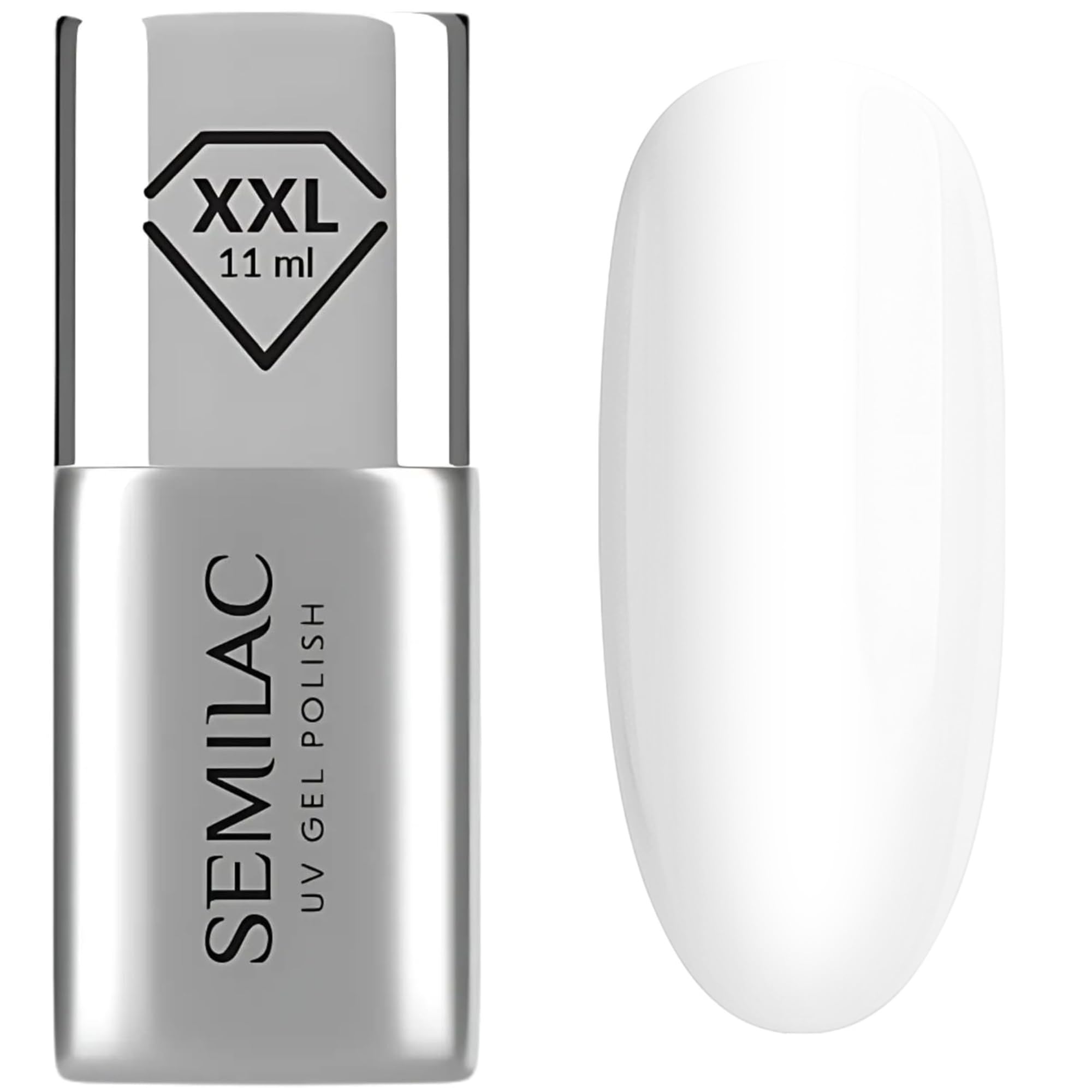 Semilac Base for Nail Polish | 11 ml | Strengthening UV LED Base Coat Soak Off Gel for Nail Protection | Perfect for Manicure and Pedicure