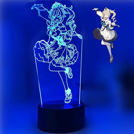 3d Night Light Genshin Impact Game Figure Barbara Pastor Praying Lamp Led Rgb Bedroom Decoration Child Birthday Friend Gaming Room Colorful 16 Colors Touch Control And Remote Control Amazon Com 3d Night Light Genshin Impact Game Figure Barbara Pastor Praying Lamp Led Rgb Bedroom Decoration Child Birthday Friend Gaming Room Colorful 16 Colors Touch Control And Remote Control Amazon Com