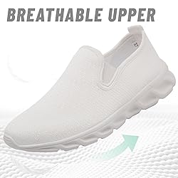 GDEKLO Tennis Shoes Women Running Walking Gym Slip