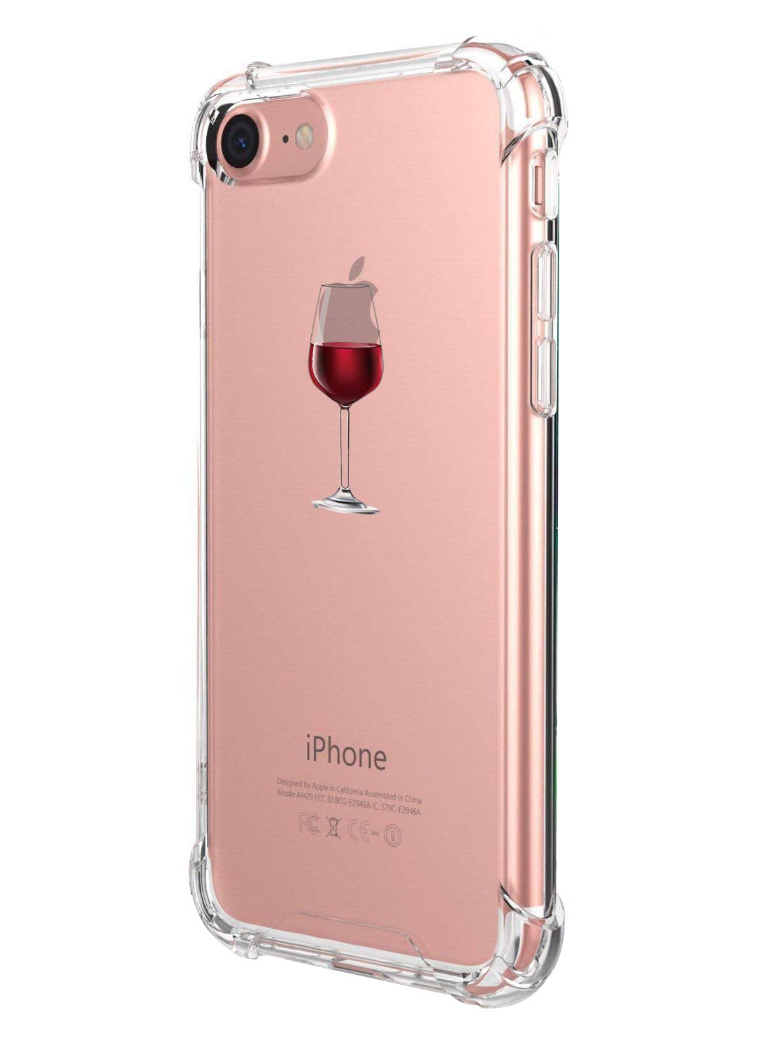 Oihxse iPhone 6/6s Silicone Cover, Transparent Ultra Lightweight Silicone Bumper Case for iPhone 6/6s Ultra Slim Case, Anti-Scratch Crystal Clear-Four Corner Protection