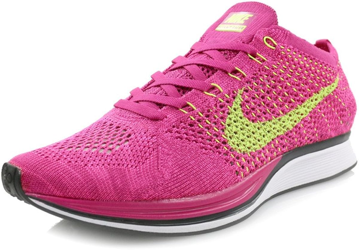 flyknit racer pink