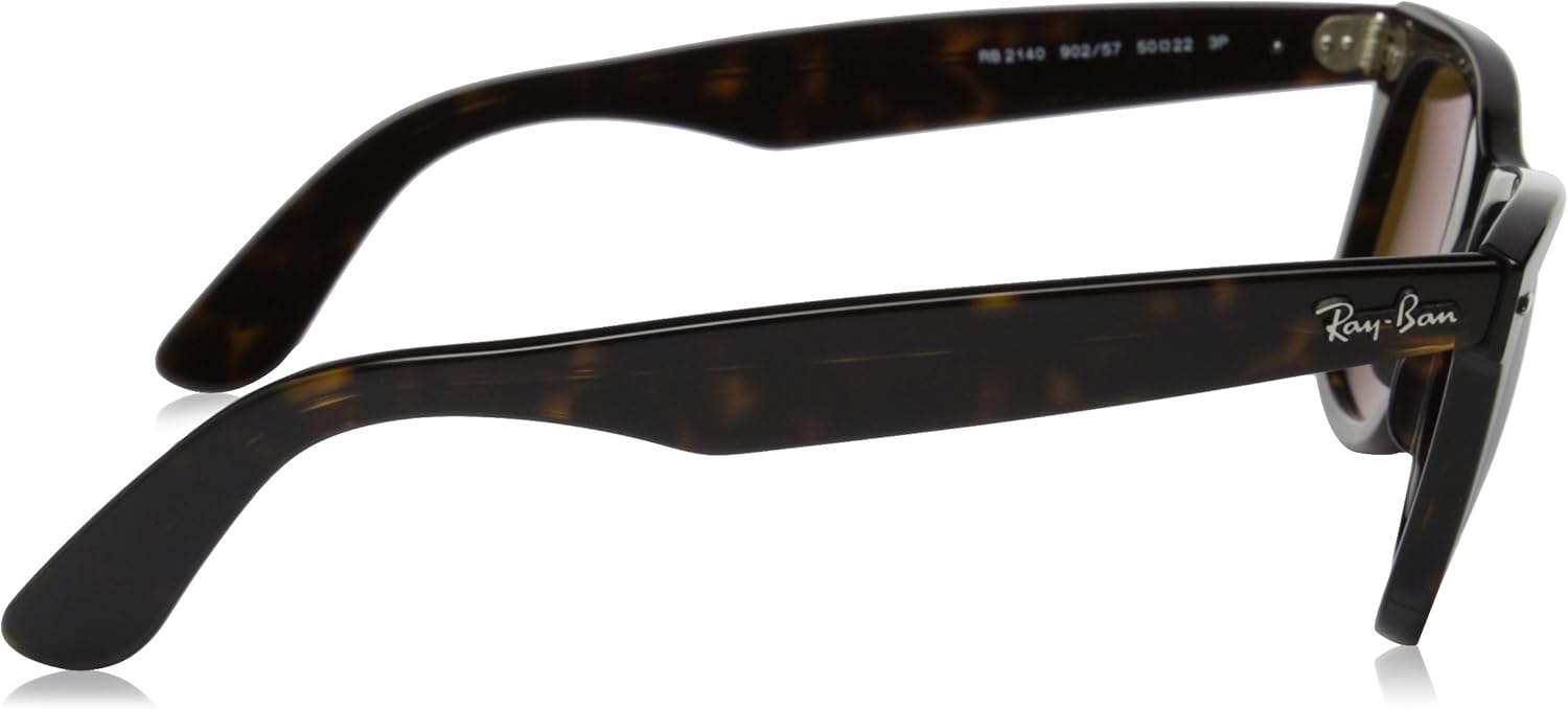Ray-Ban RB2140 901/58 Black RB2140 Wayfarer Sunglasses Polarised Fishing, Driving Lens Category 3 Size 50mm - Image 4