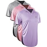 NELEUS Women's Running Hooded Athletic Shirt 3 Pack