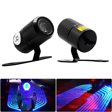 Faro proyector LED de cortesía para coche: Amazon.es: Coche y moto