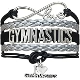 Infinity Collection Gymnastics Bracelet- Girls Gymnastics Bracelet- Gymnastics Jewelry - Gift For Gymnast