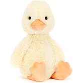 Jellycat Bashful Duckling Stuffed Animal, Medium 12&rdquo; - Duck &amp; Duckling Plush Toy - Classic Children's Gift