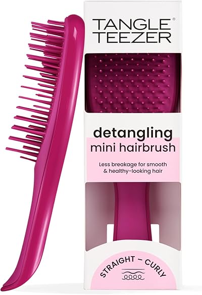 Tangle Teezer Mini Ultimate Detangler Electric Raspberry Pink