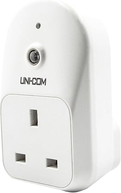 Uni-Com Security Timer Programmable Mains Plug for Lights Appliances