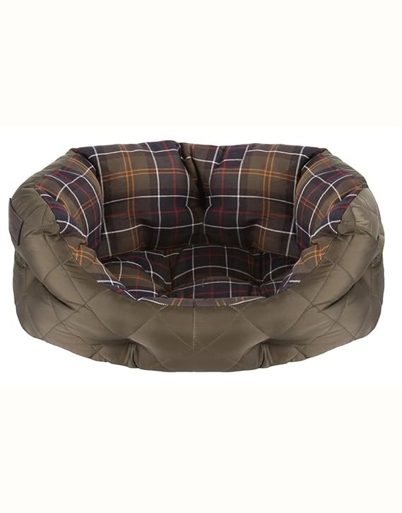 Barbour Quilted Small 18'' Dog Bed Olive UAC0120OL72 Amazon.co.uk