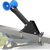 DITKOK Adjustable Boat Trailer Winch Tower (Winch Not Included) | Non-Marring PU Roller | Height Adjustable (5.5&rdquo;-20.4&rdquo;) for Various Bow Shapes and Pitches | Durable Steel Construction