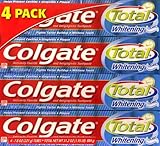 Colgate Total Whitening Toothpaste (7.8 Oz X 4 Packs)