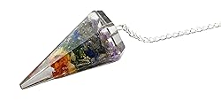 Chakra Orgone Crystal Pendulums for Divination and