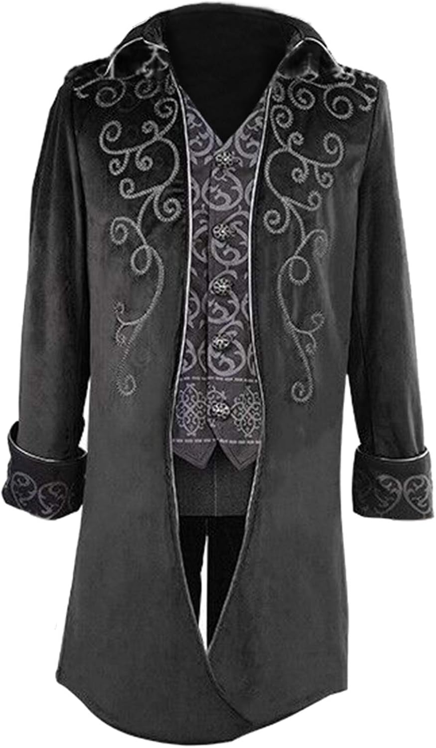 Steampunk Hombre Chaleco Punk Rave Para Caballero, Estilo