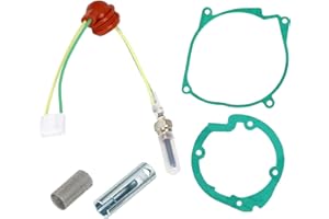 Copgge 12V Diesel Heater Glow Plug Maintenance Kit Parking Heater Service Kit Glow Plug Repair Kit with Screen Gasket for Eberspacher Airtronic D4 D4S D5 Diesel Heater, for Chinese Diesel Heater 5KW