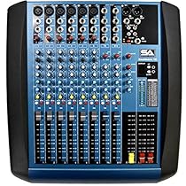 Seismic Audio - Backbone10 - 10 Channel Compact Mixer Console EQ

